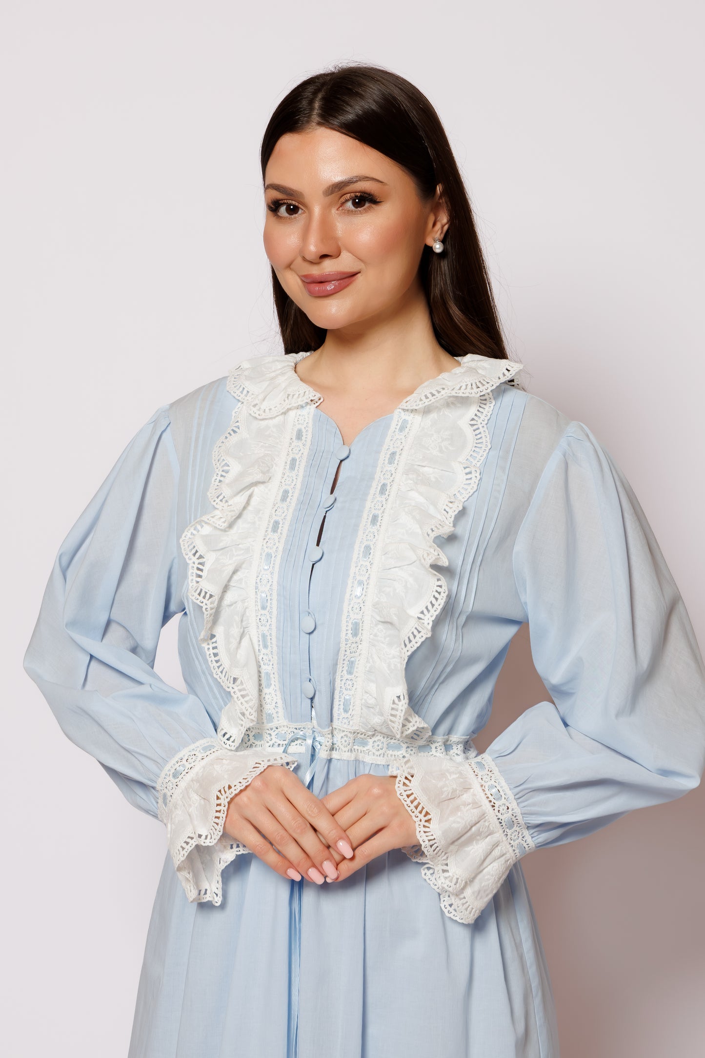set cotton blue