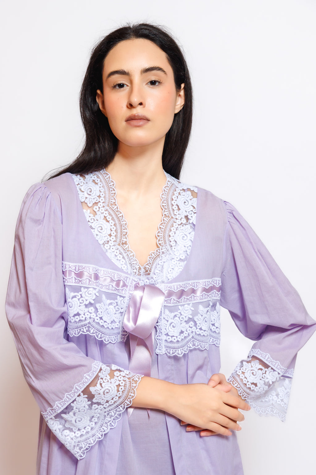cotton nighty and robe
