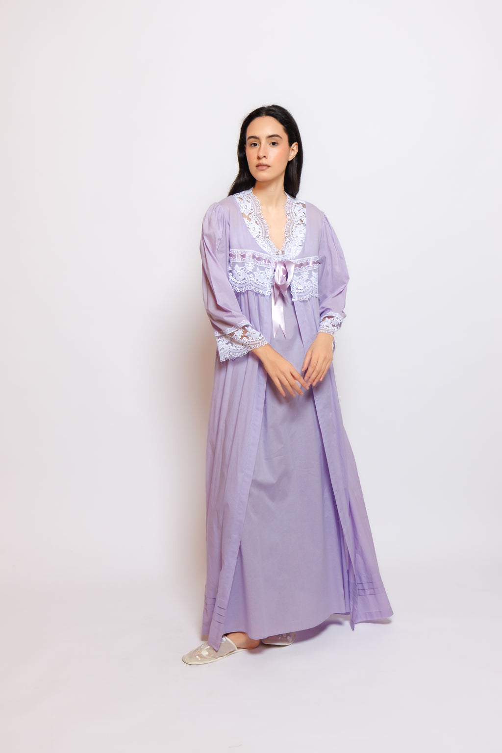 cotton nighty and robe