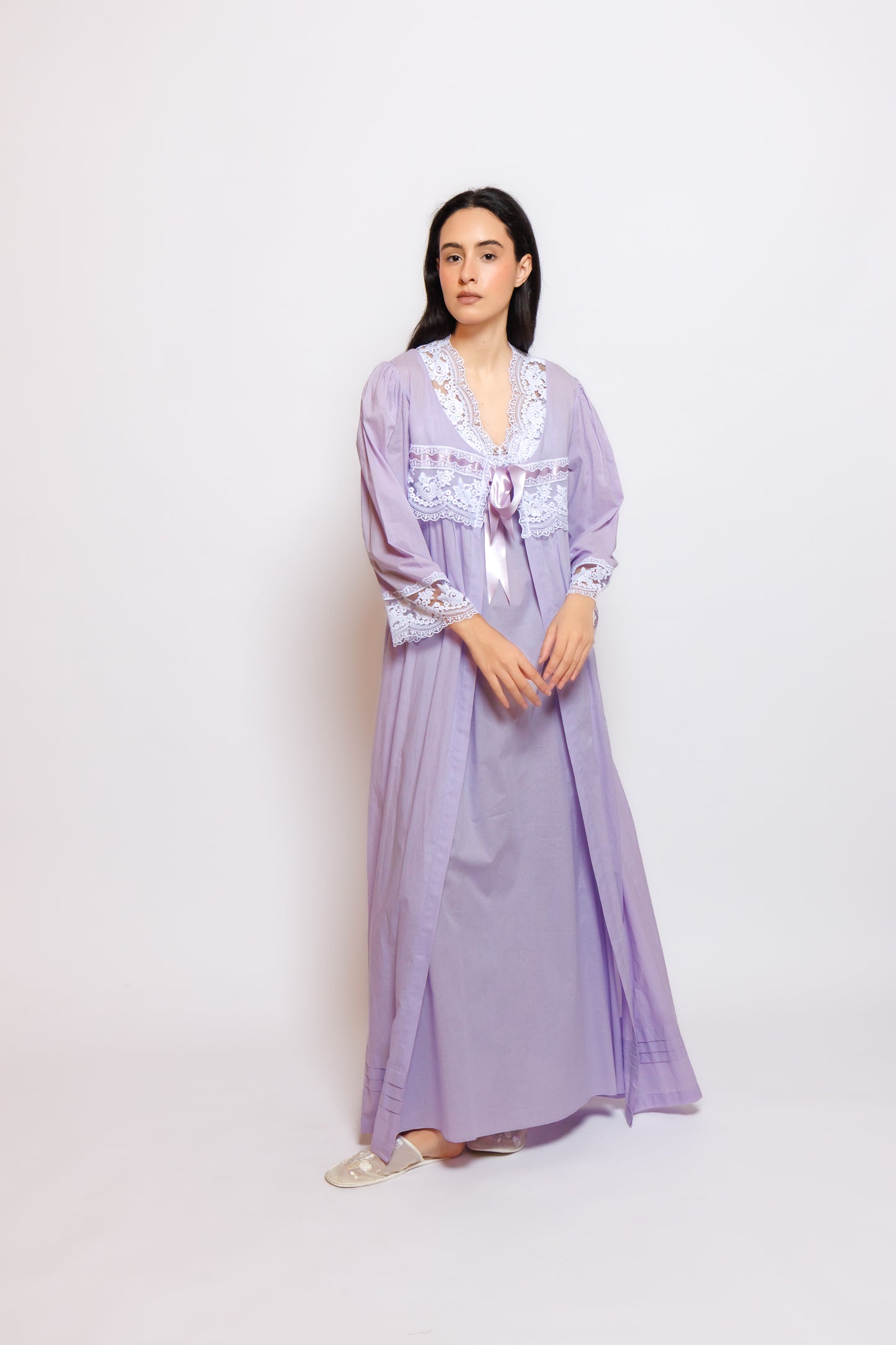 cotton nighty and robe