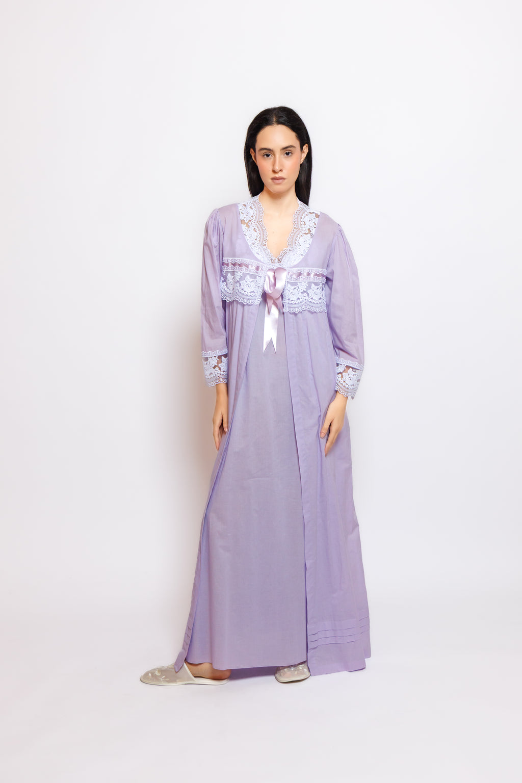 cotton nighty and robe
