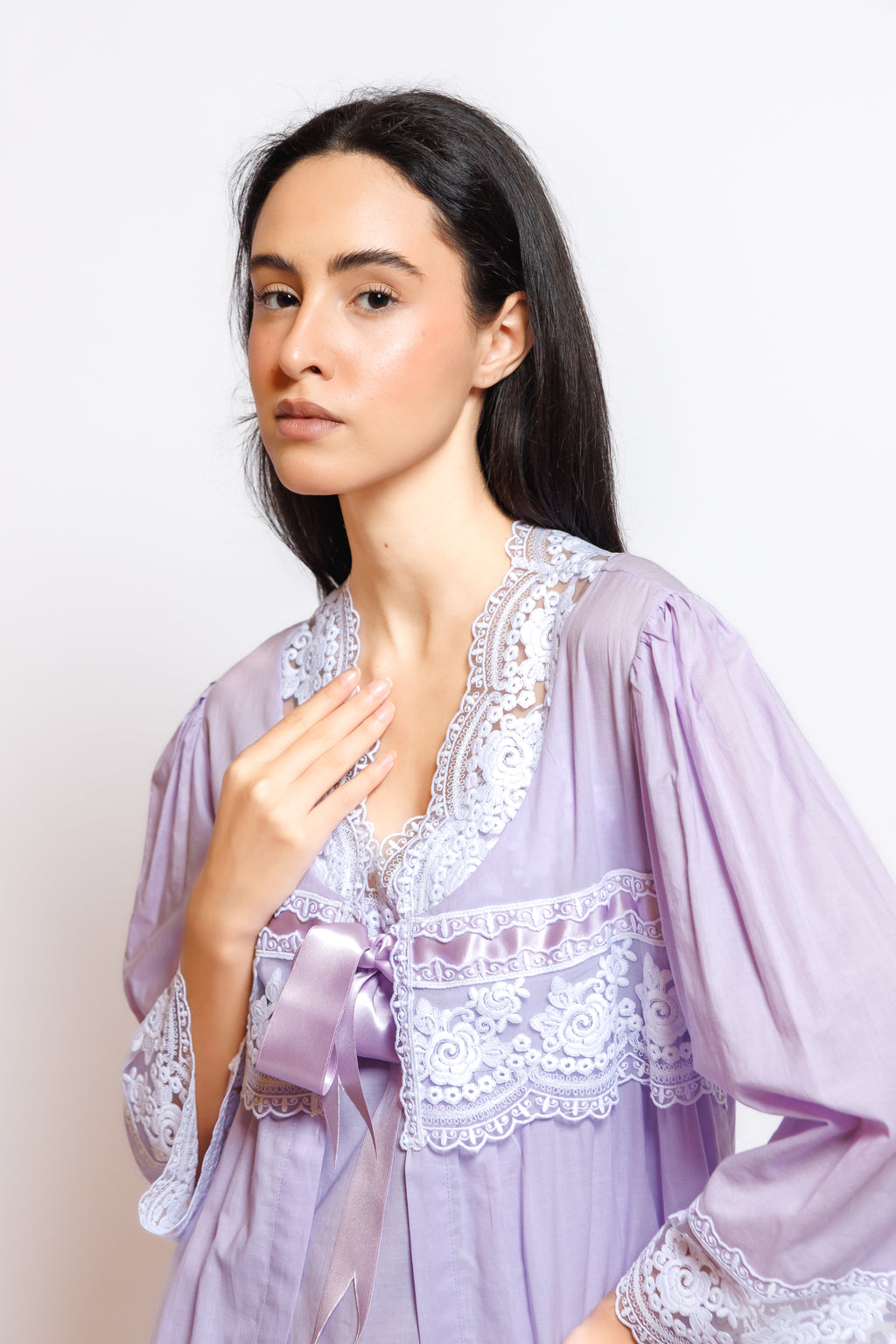 cotton nighty and robe