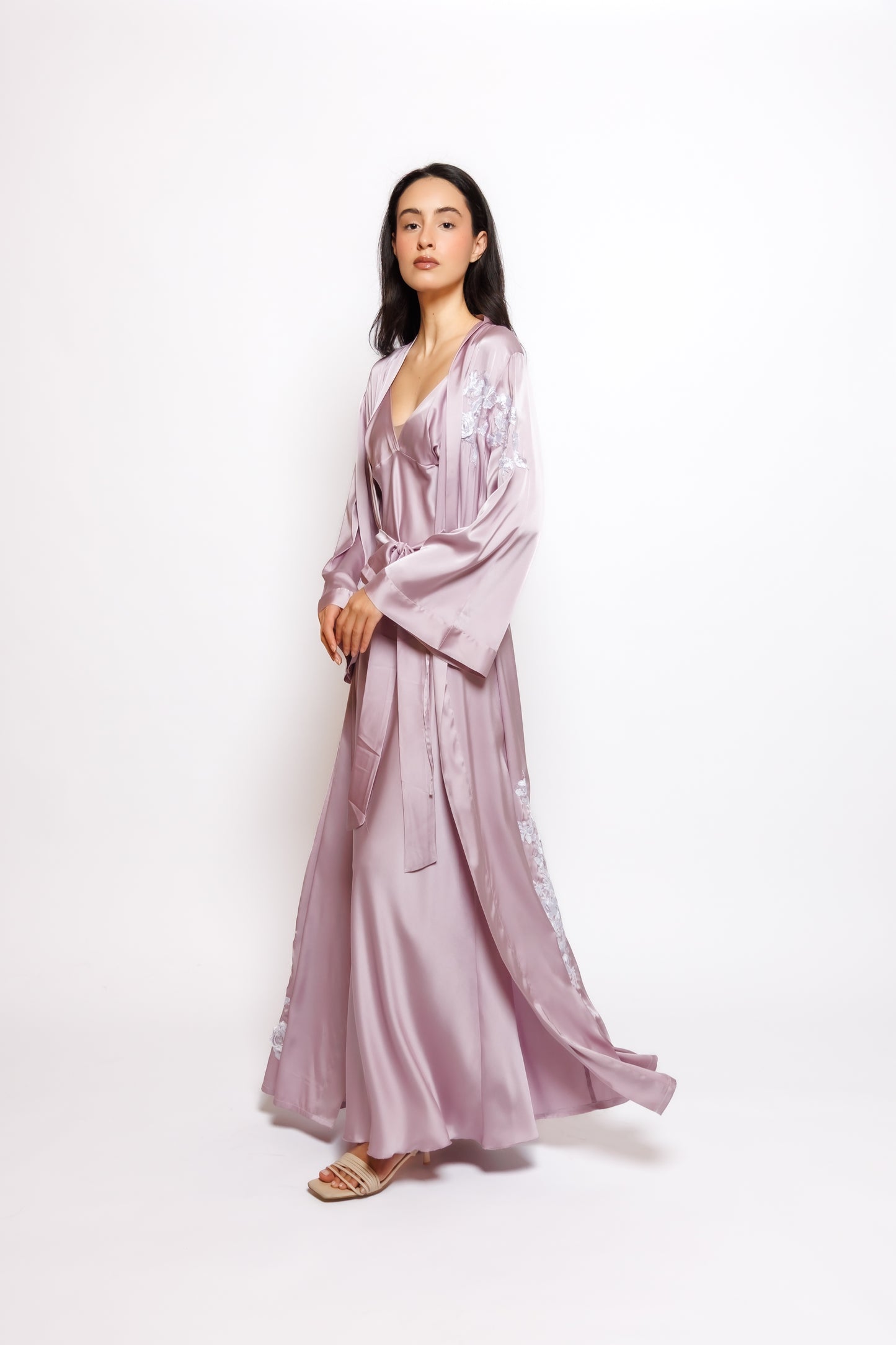Silk Nighty and Robe 2424155