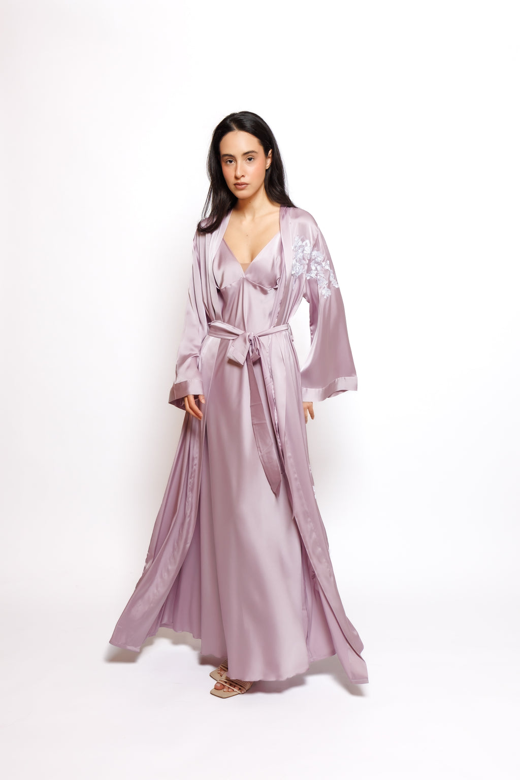 Silk Nighty and Robe 2424155