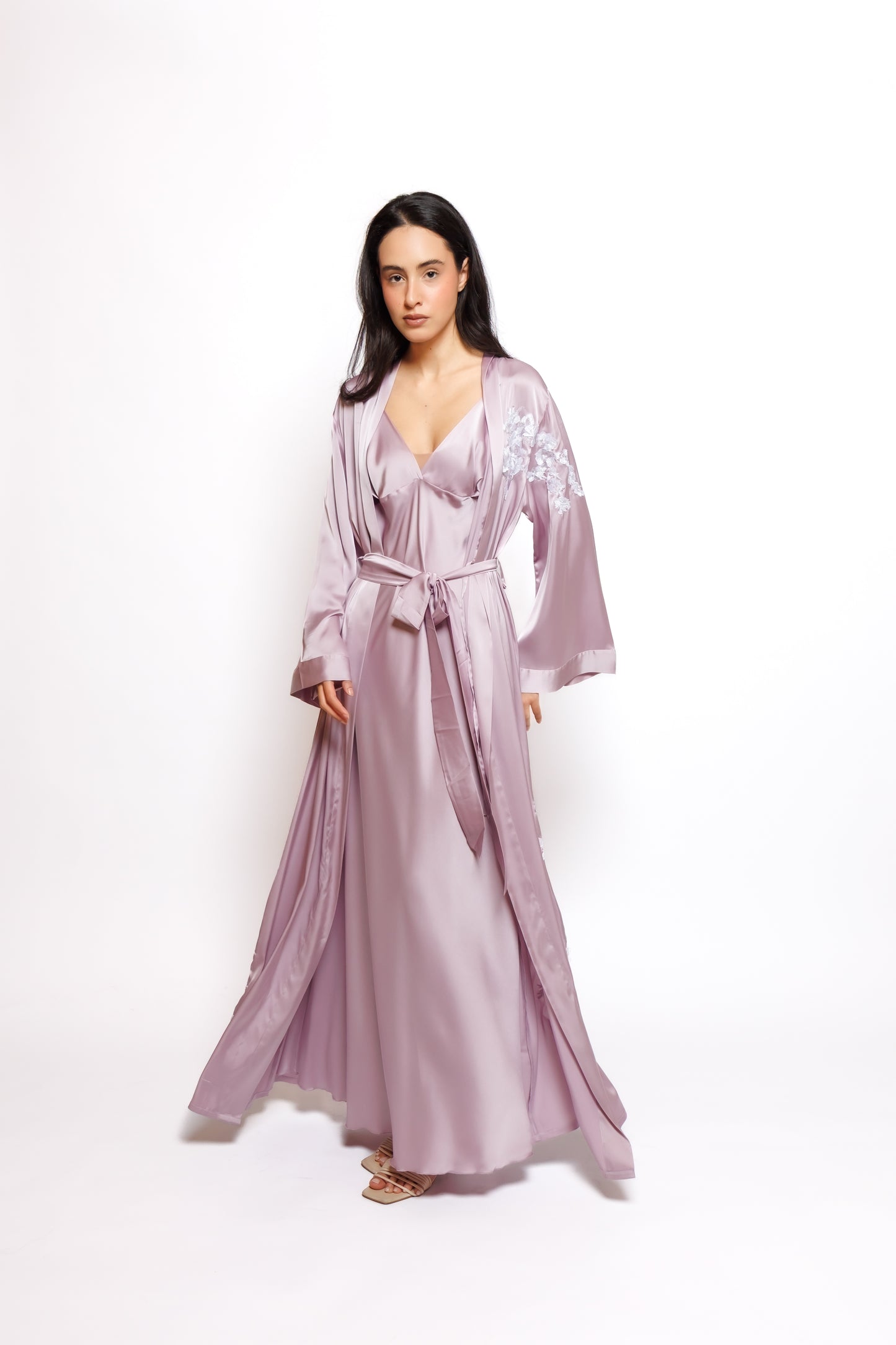 Silk Nighty and Robe 2424155