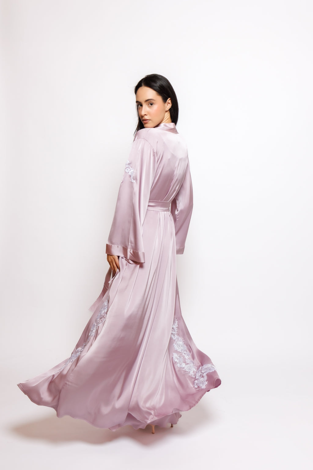 Silk Nighty and Robe 2424155