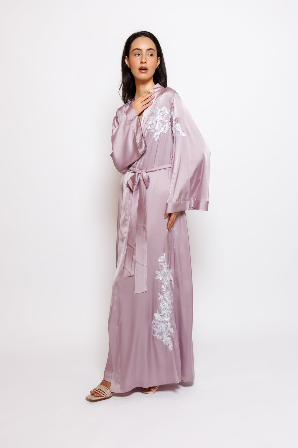 Silk Nighty and Robe 2424155