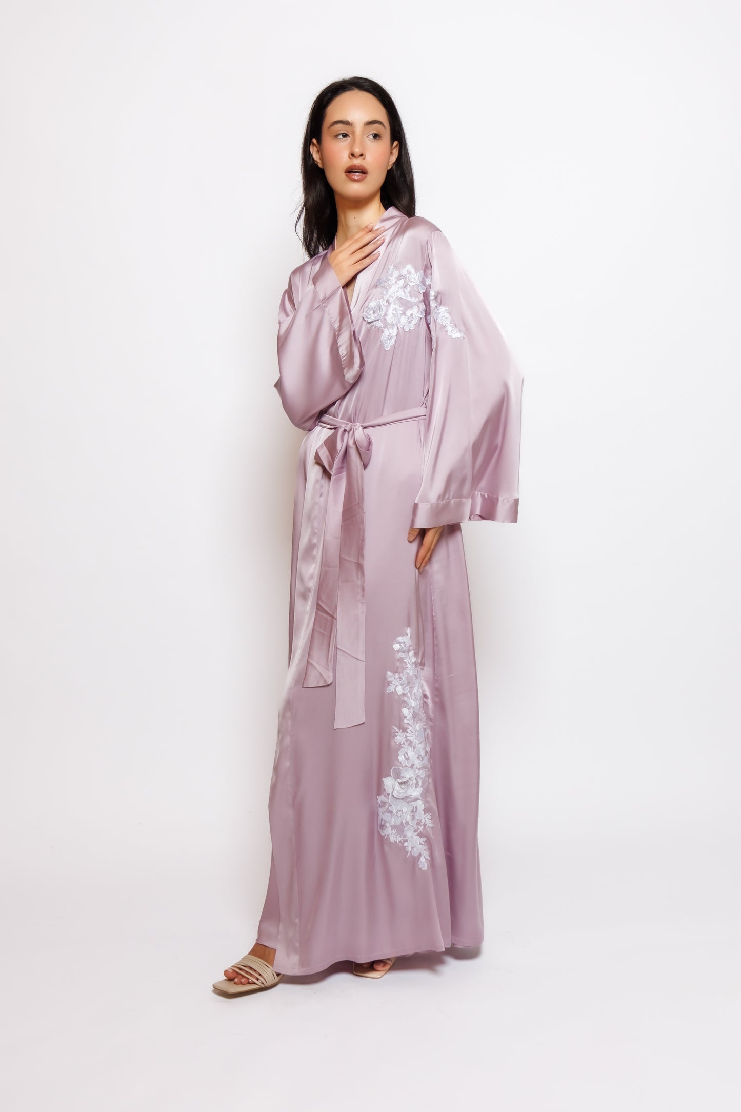 Silk Nighty and Robe 2424155
