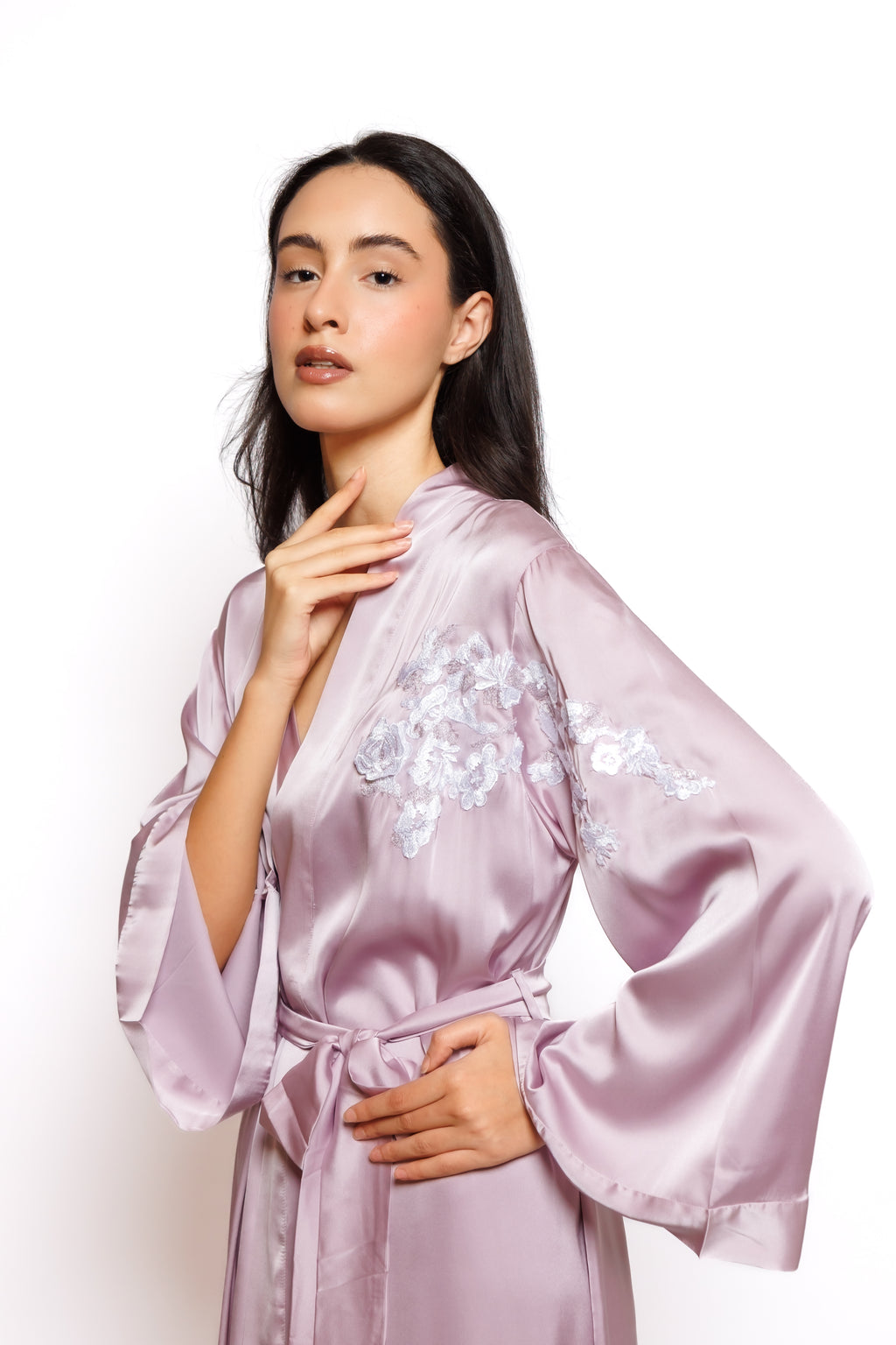 Silk Nighty and Robe 2424155