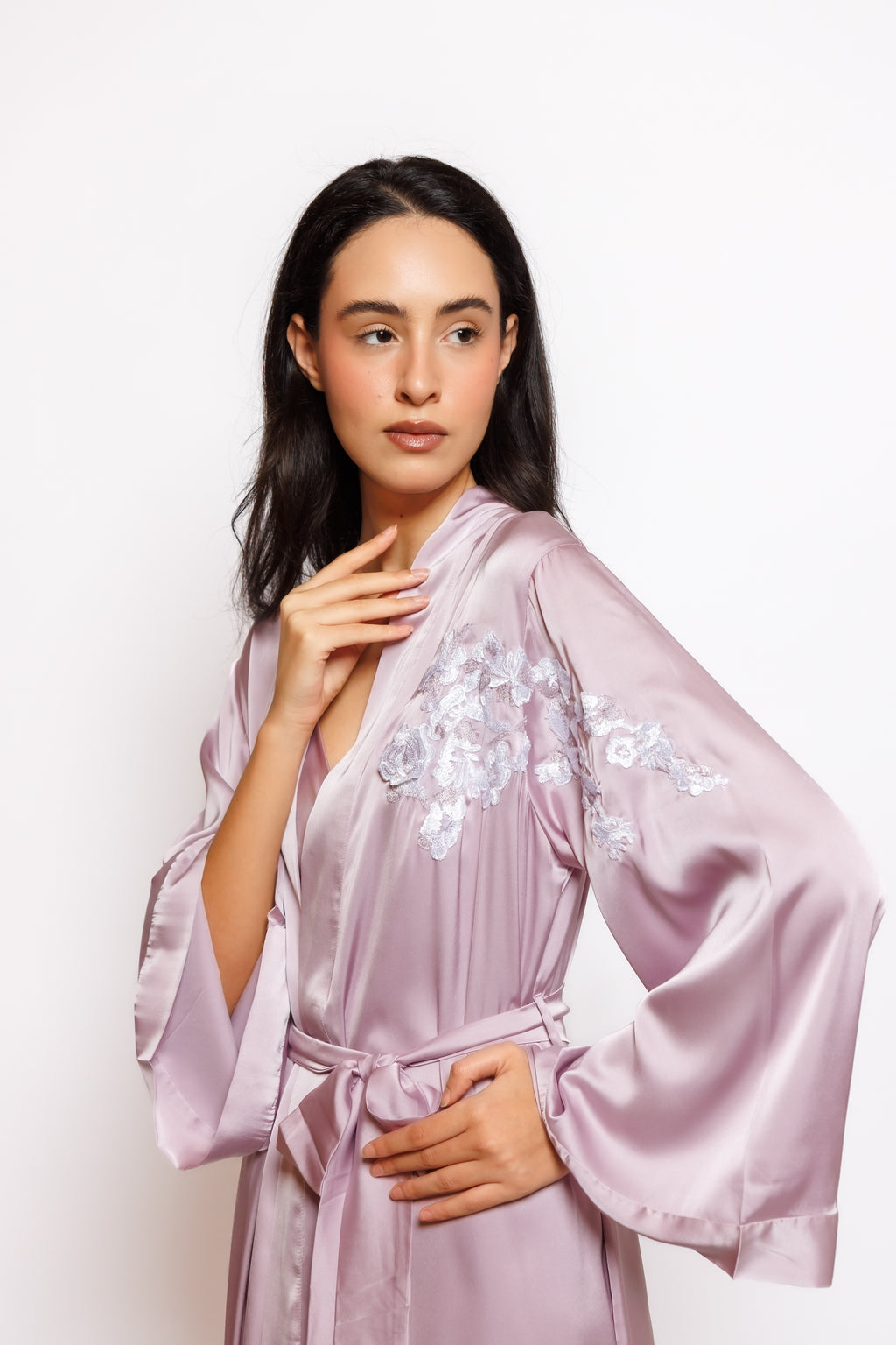 Silk Nighty and Robe 2424155