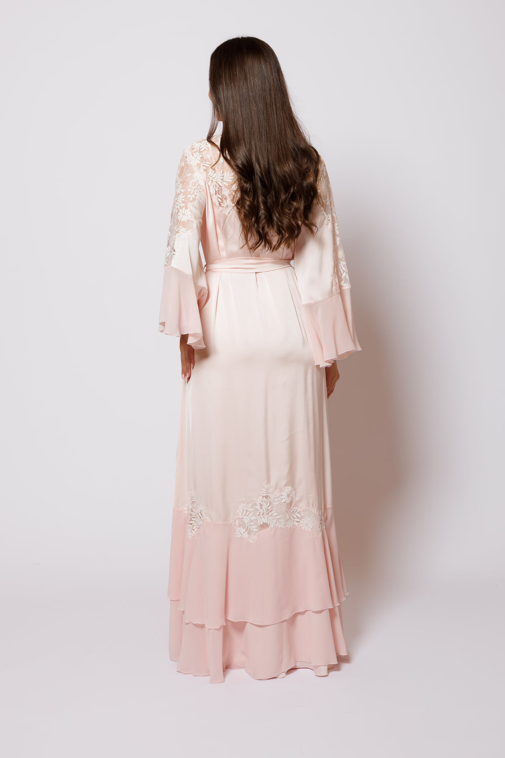 SET SILK PEACH COLOR