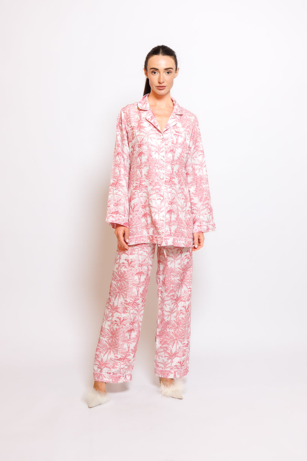SOFT PRINTED COTTON  2 IN 1 SET