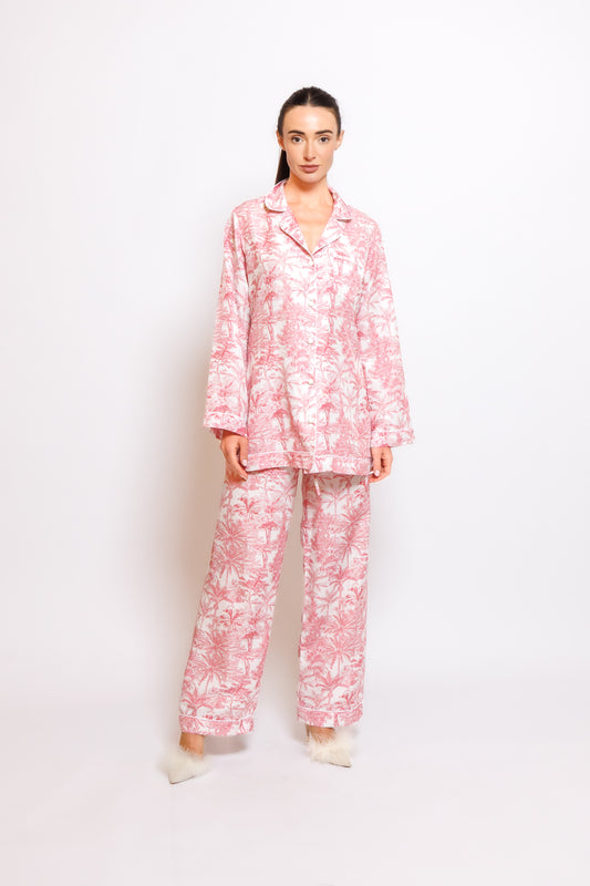 SOFT PRINTED COTTON  2 IN 1 SET