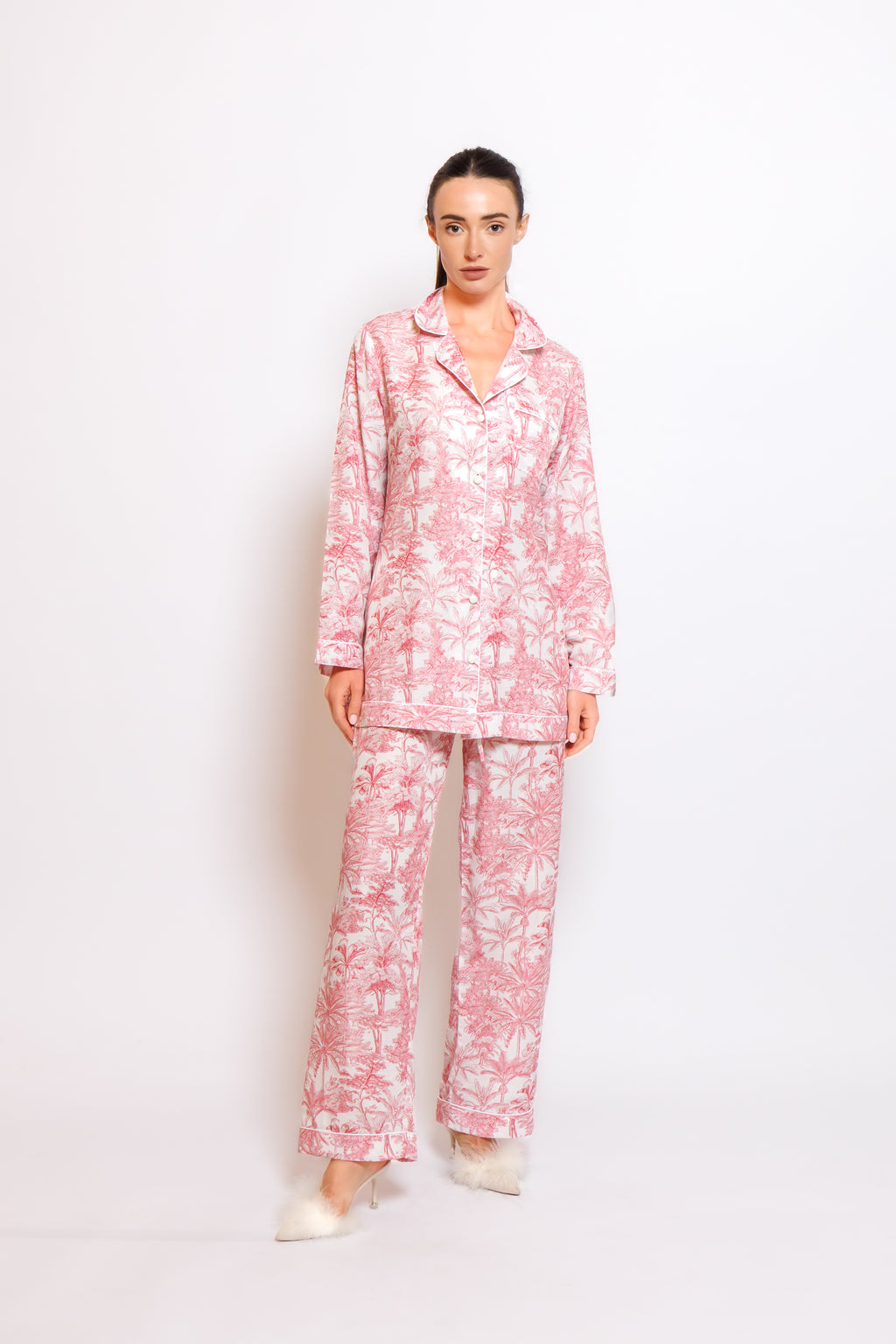 SOFT PRINTED COTTON  2 IN 1 SET