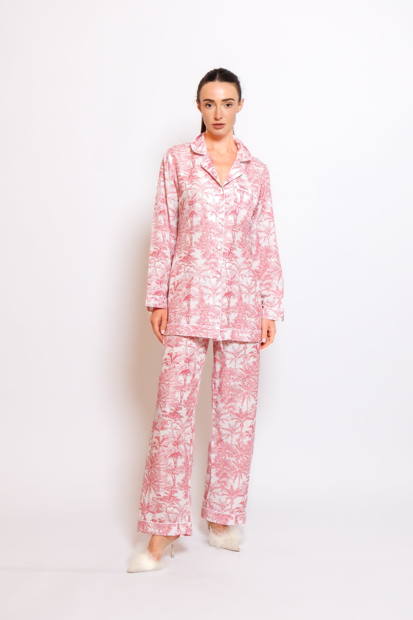 SOFT PRINTED COTTON  2 IN 1 SET