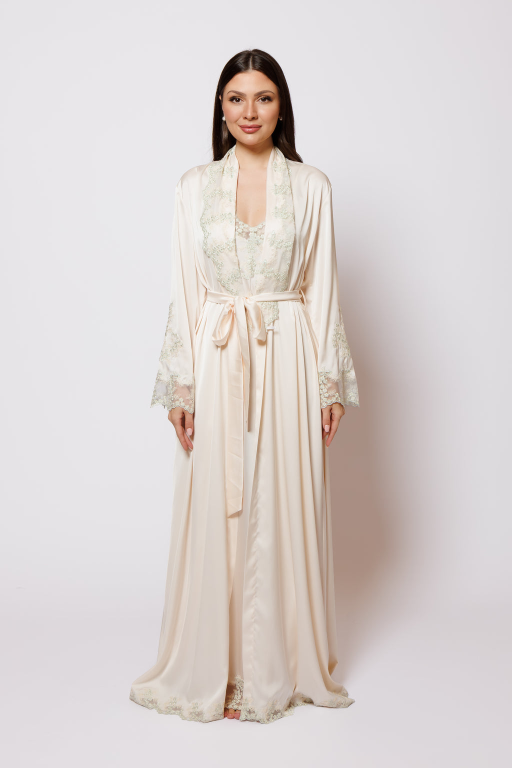 PURE SILK NIGHTY AND ROBE