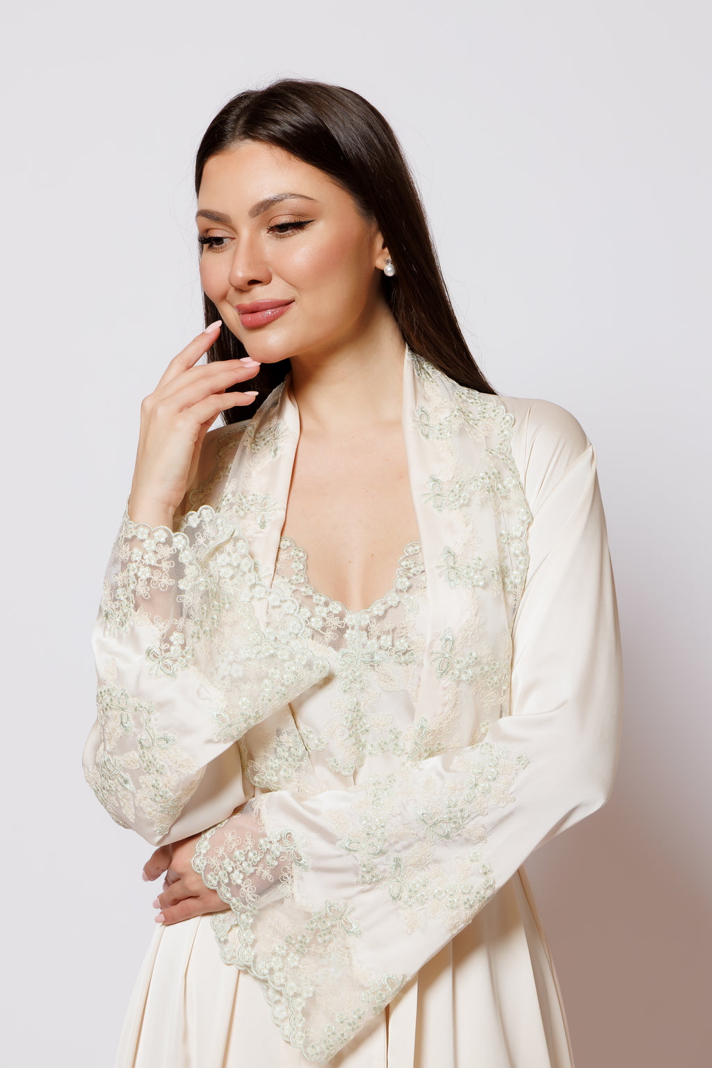 PURE SILK NIGHTY AND ROBE