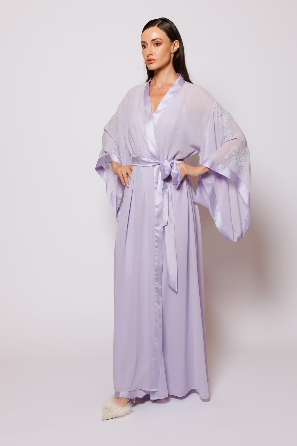 SET SILK PURPEL