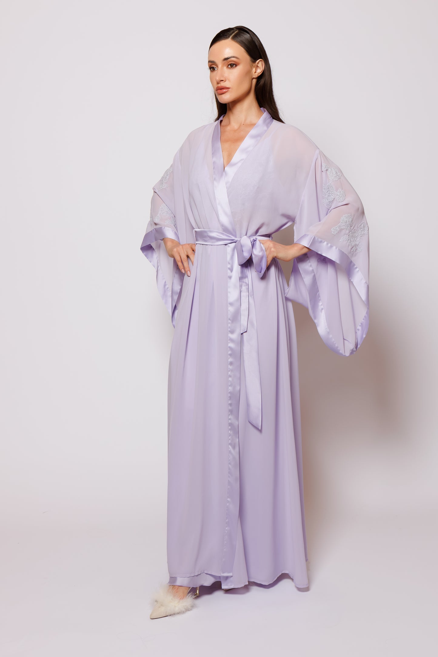 SET SILK PURPEL