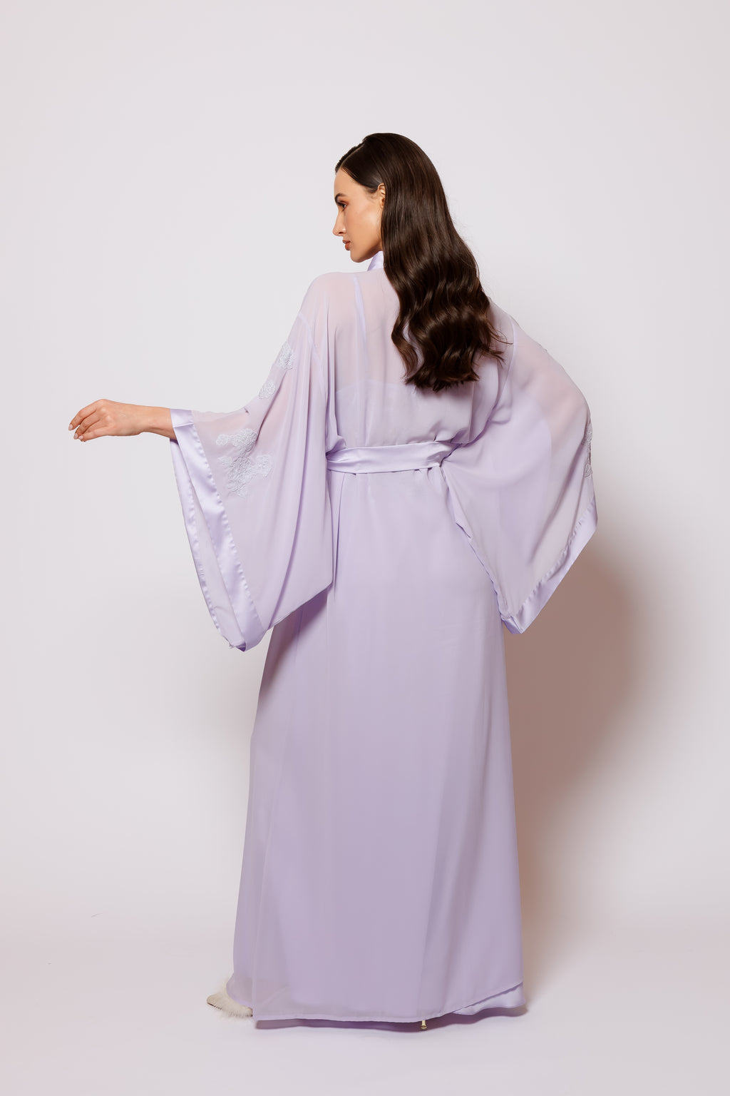 SET SILK PURPEL