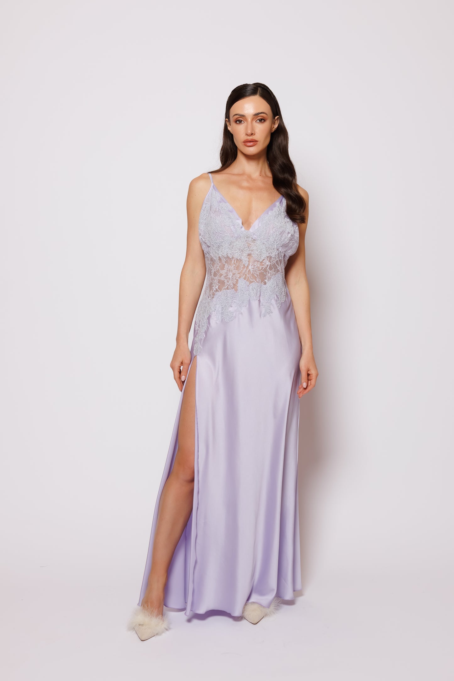 SET SILK PURPEL