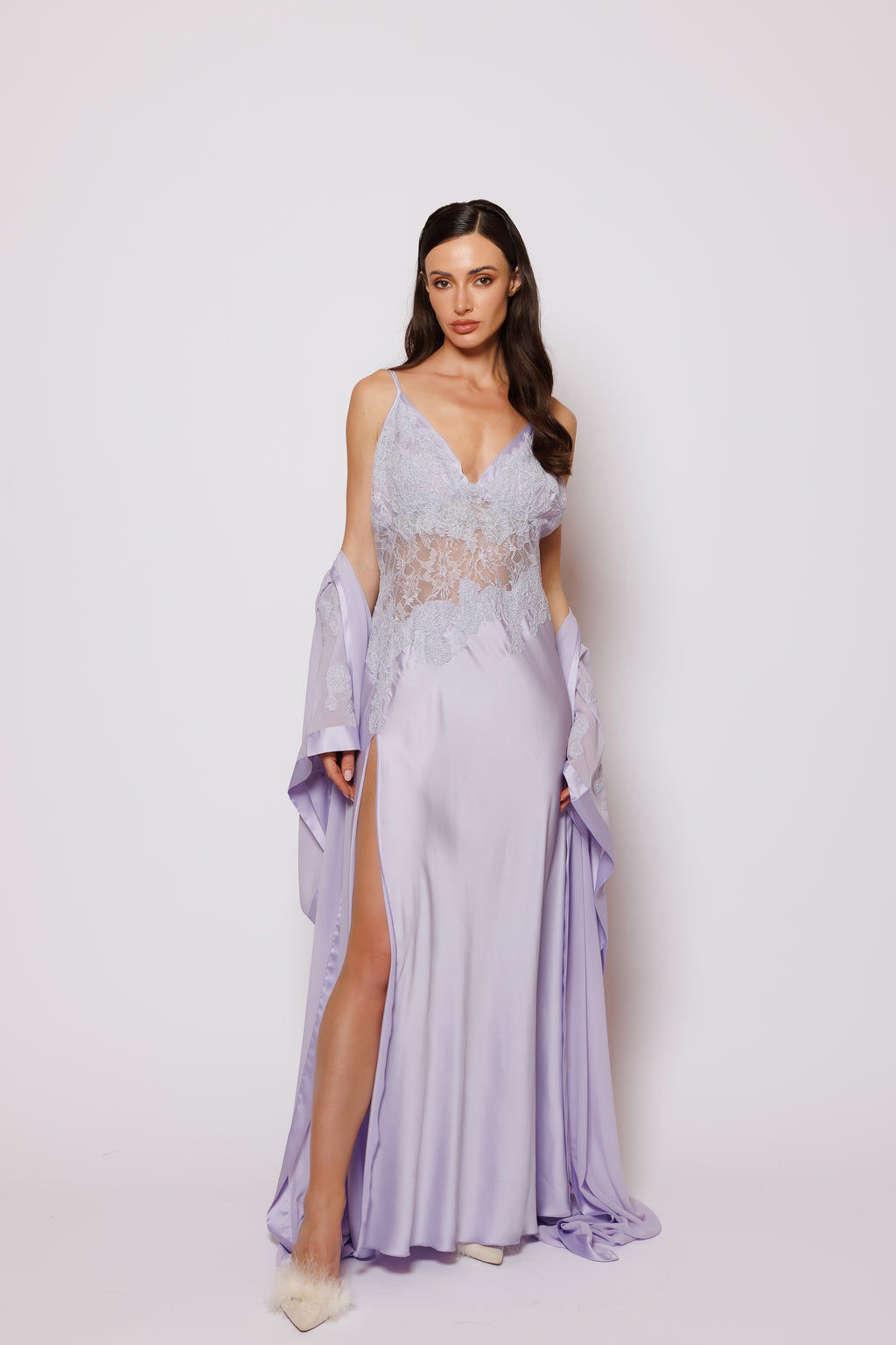SET SILK PURPEL