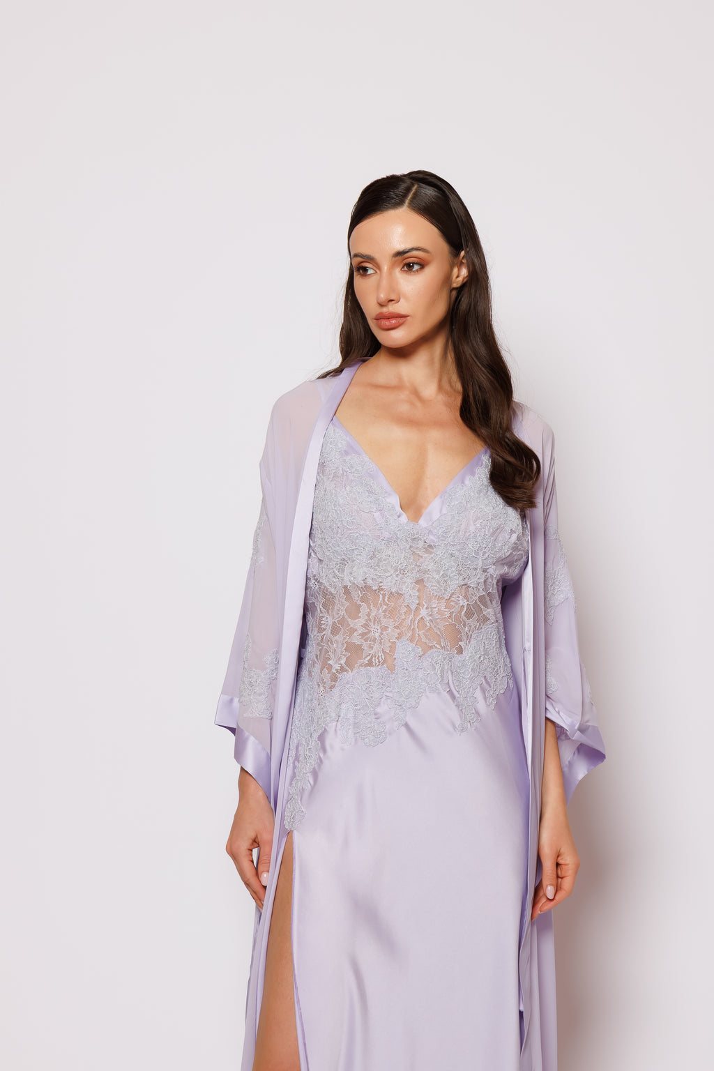 SET SILK PURPEL