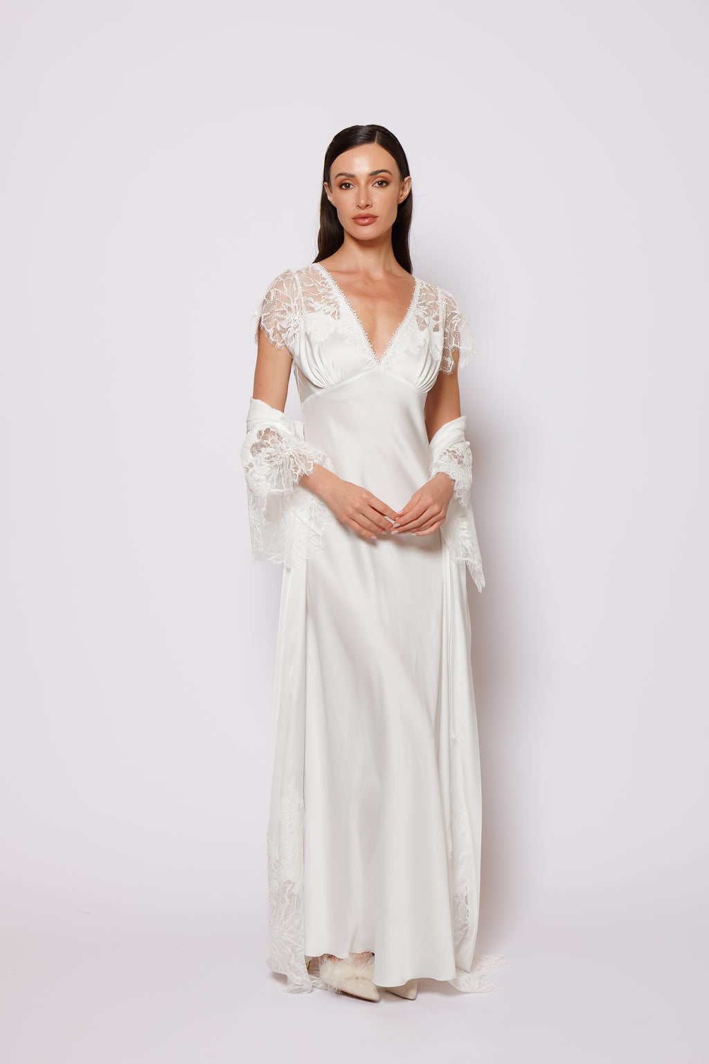 SET SILK WHITE