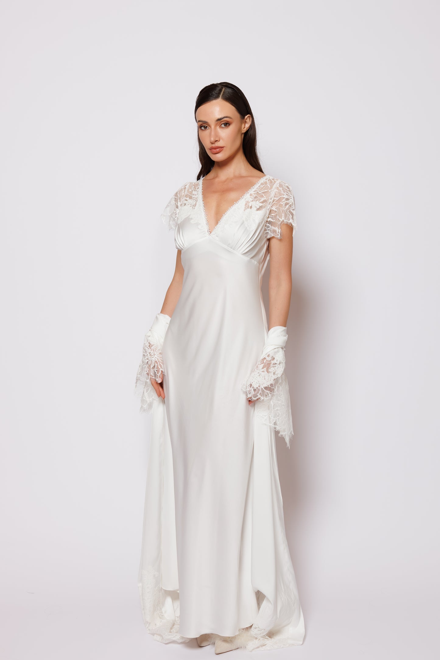 SET SILK WHITE