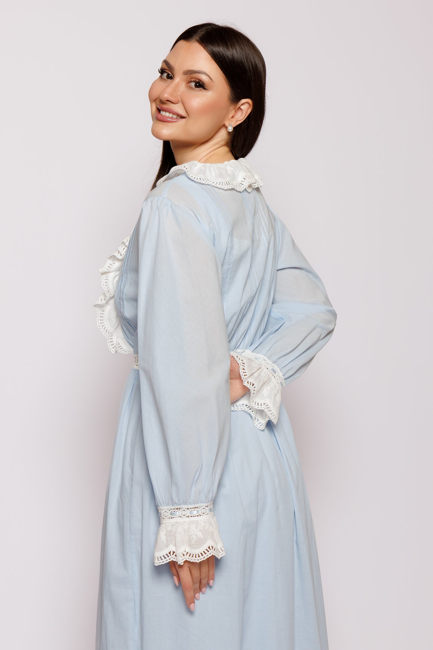 set cotton blue