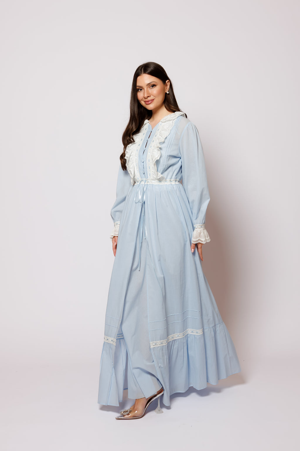 set cotton blue