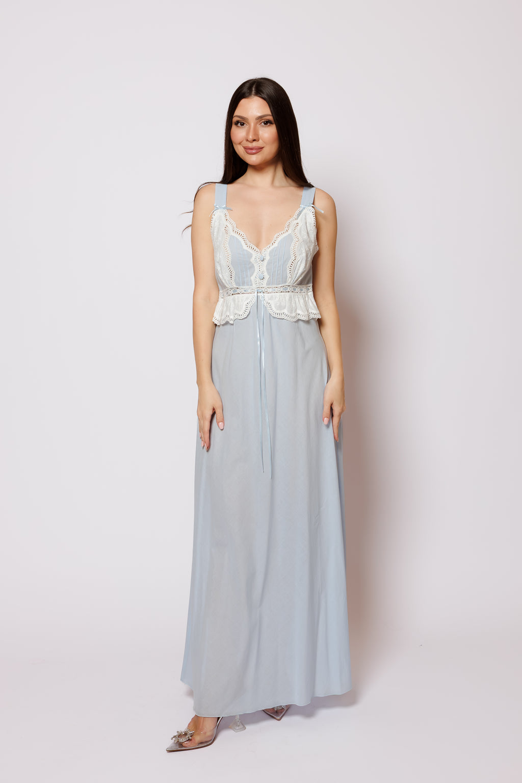 set cotton blue