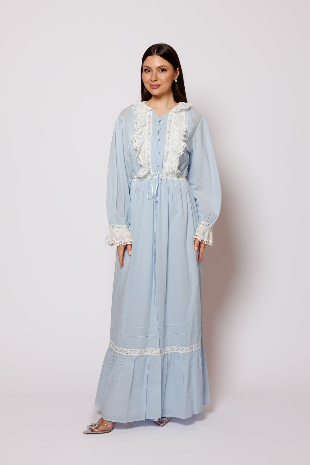 set cotton blue