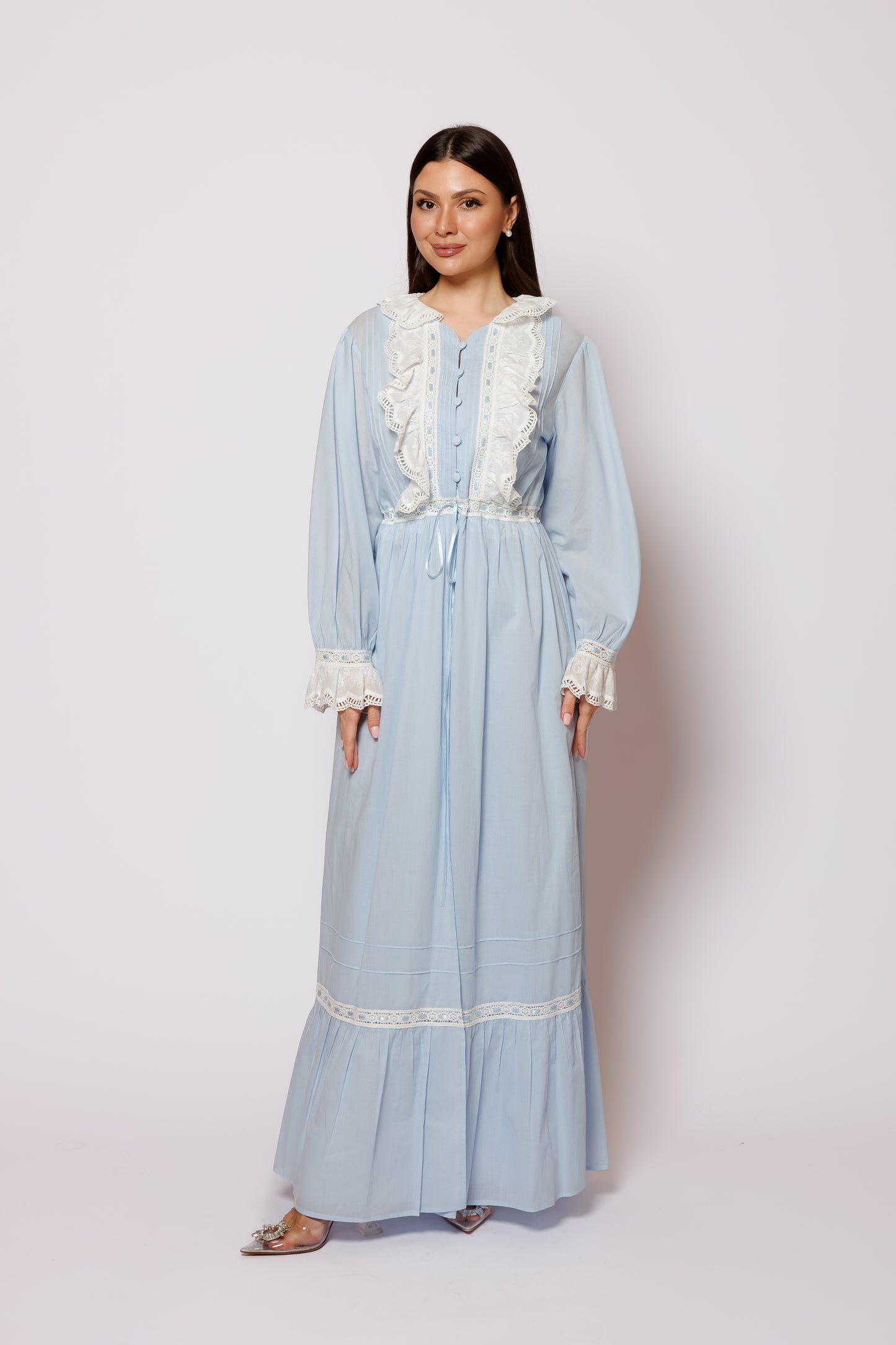 set cotton blue