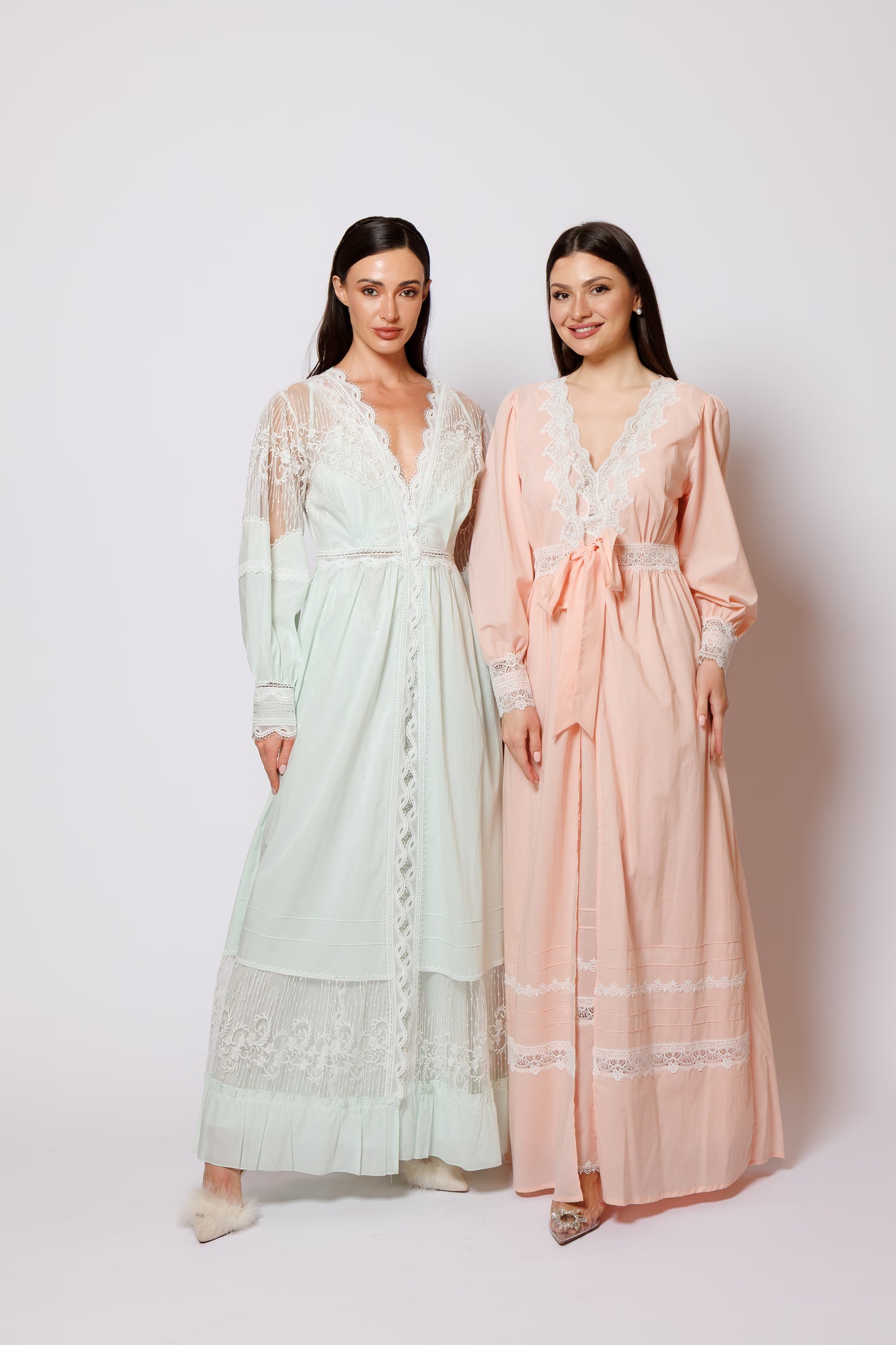 COTTON SET WITH LACE