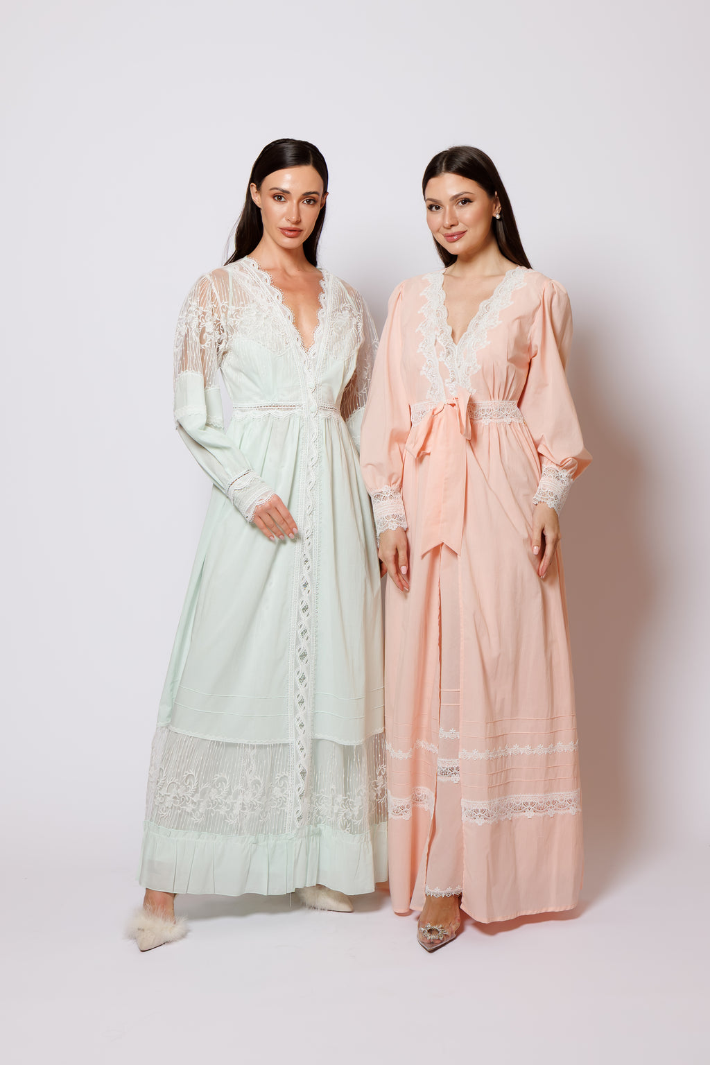 COTTON SET WITH LACE