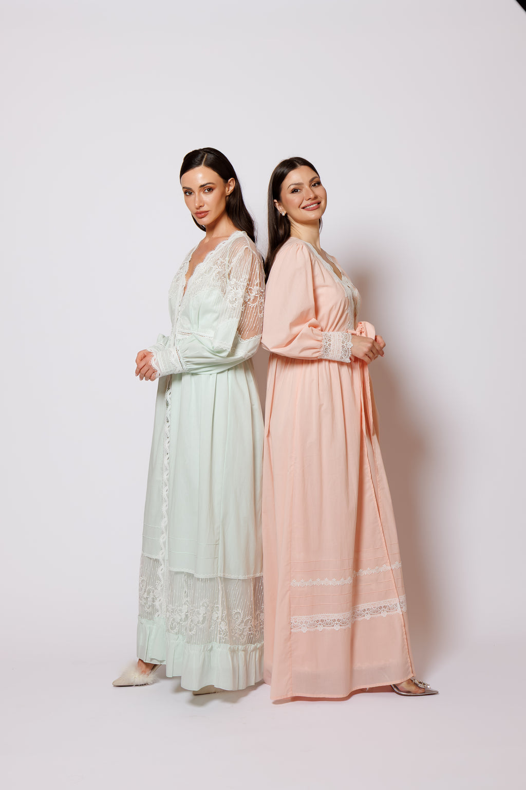 COTTON SET WITH LACE