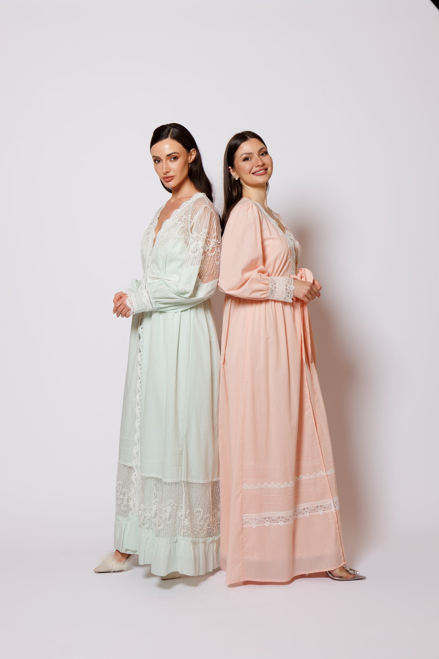 COTTON SET WITH LACE
