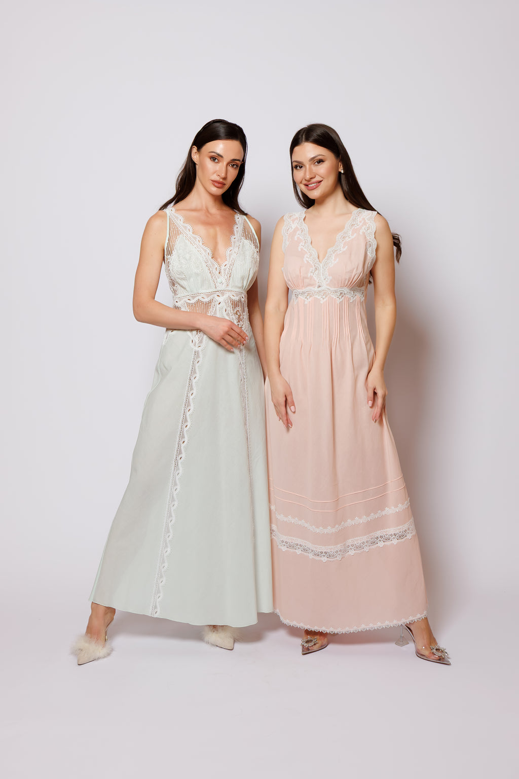 COTTON SET WITH LACE