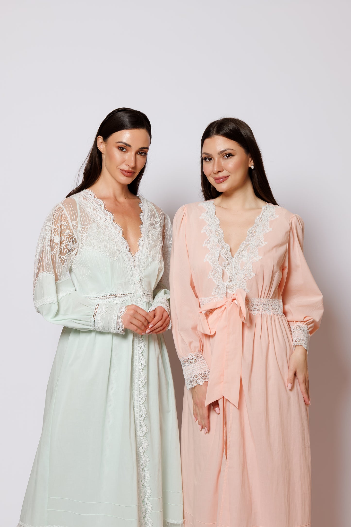 COTTON SET WITH LACE