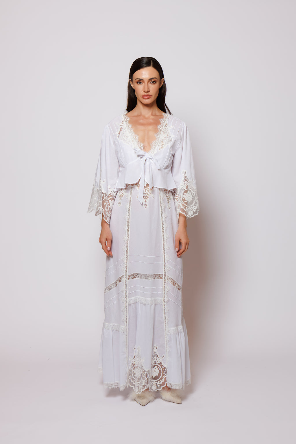 COTTON NIGHTY W/CAP 2525171
