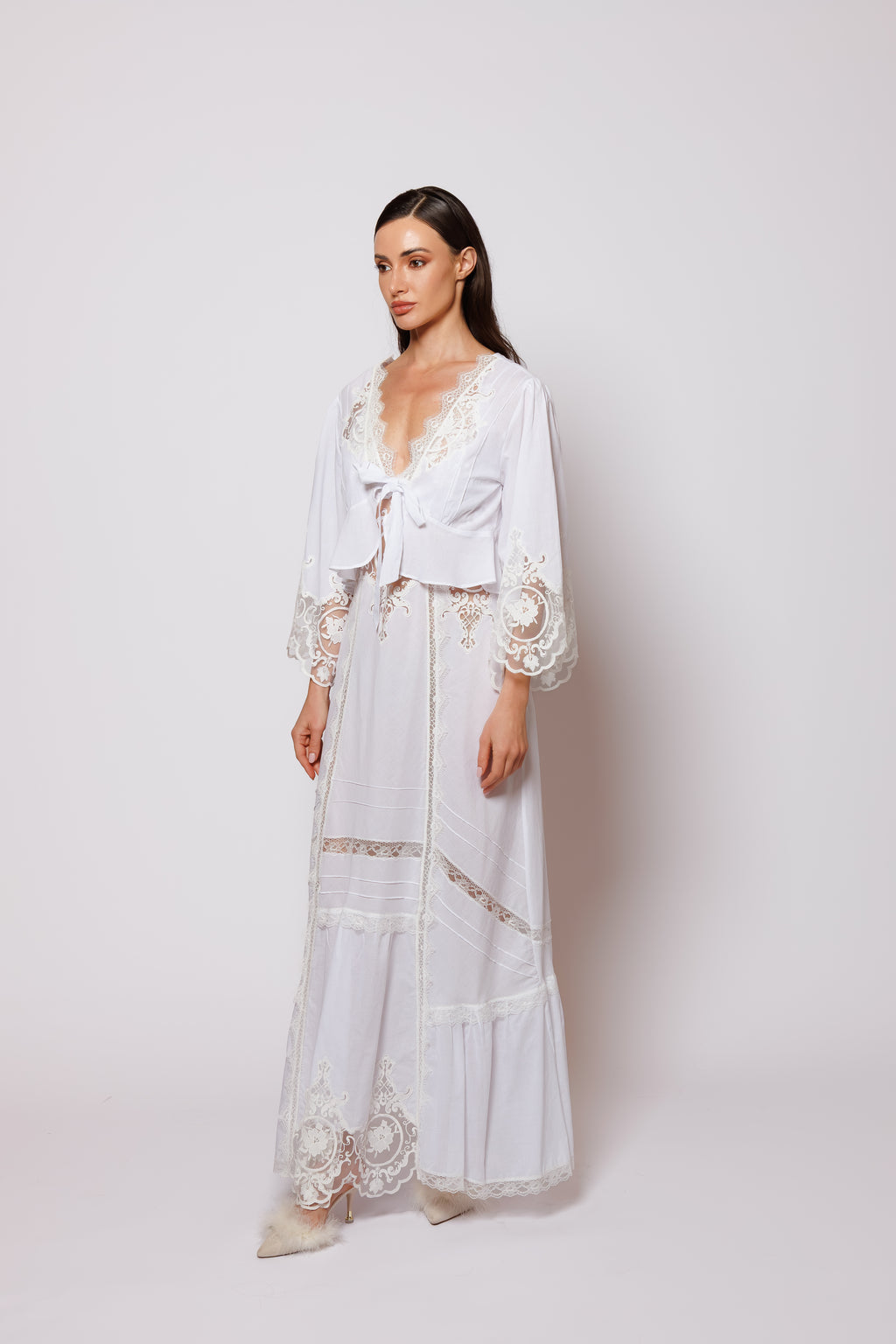 COTTON NIGHTY W/CAP 2525171