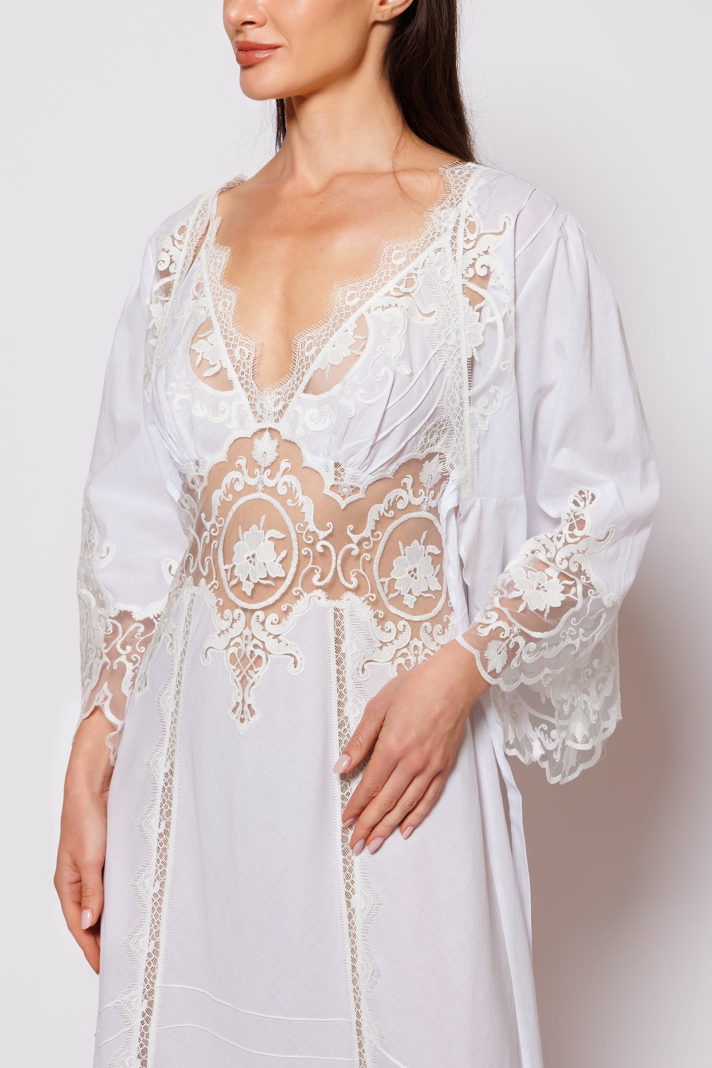 COTTON NIGHTY W/CAP 2525171
