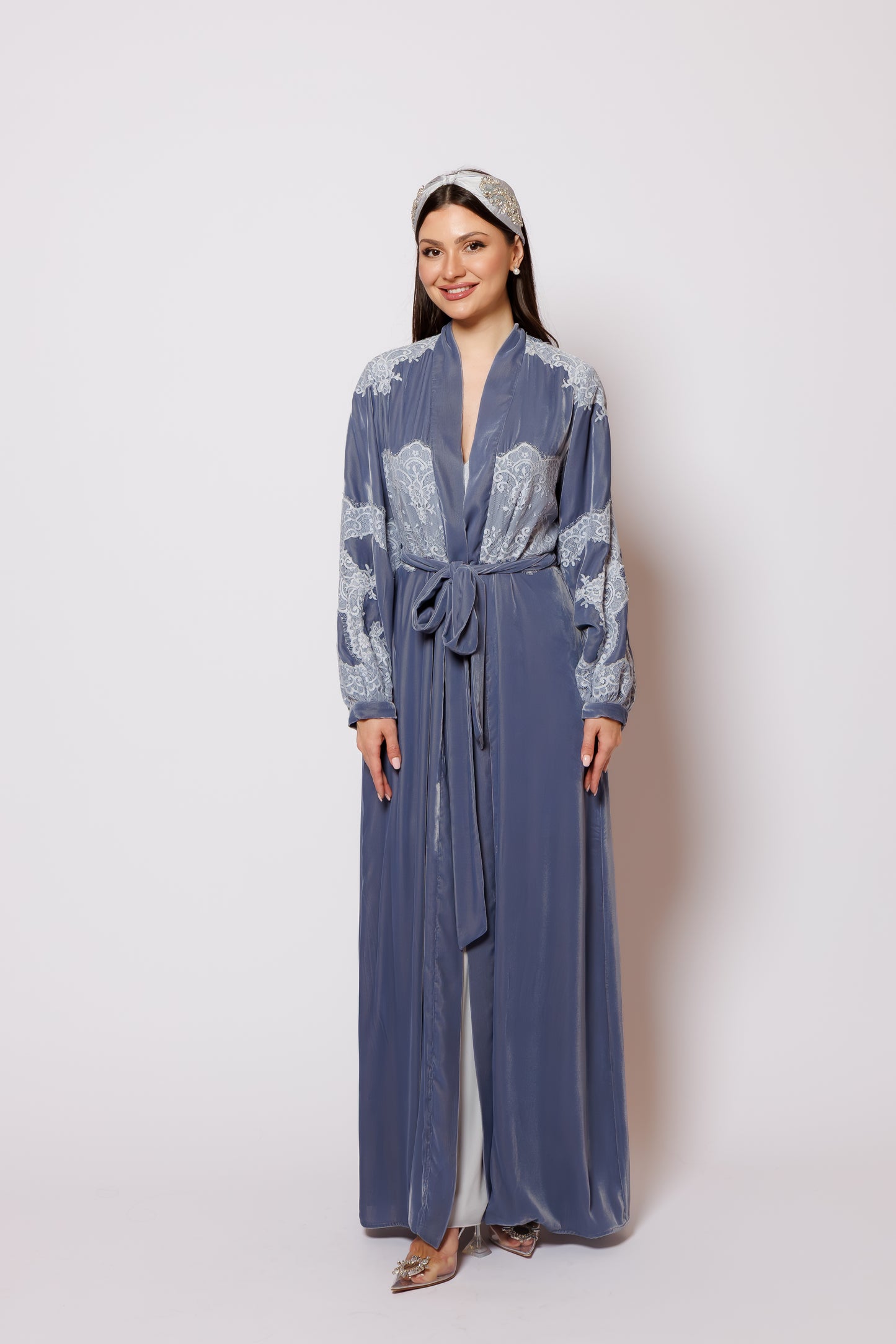 set nightgown velvet