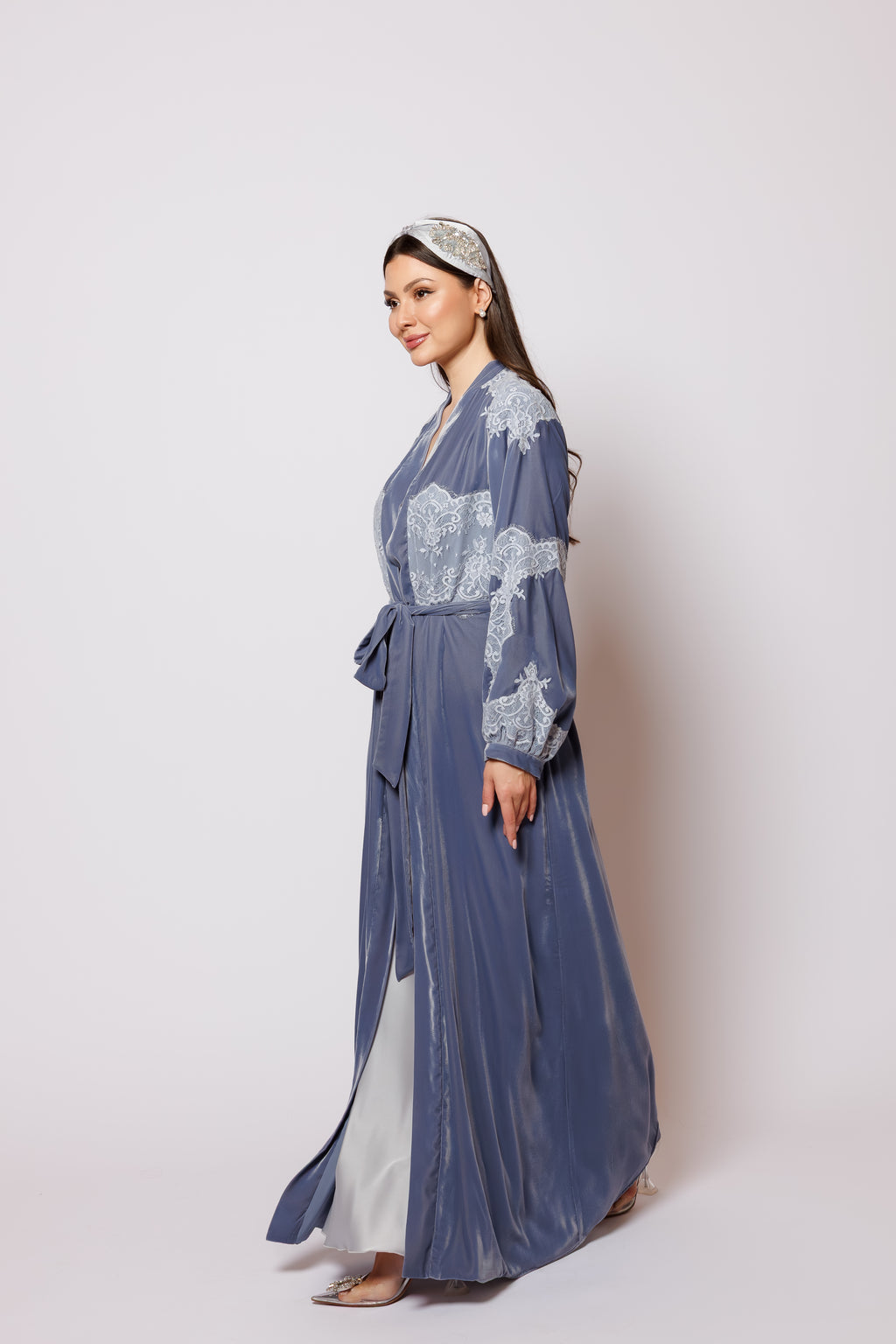 set nightgown velvet