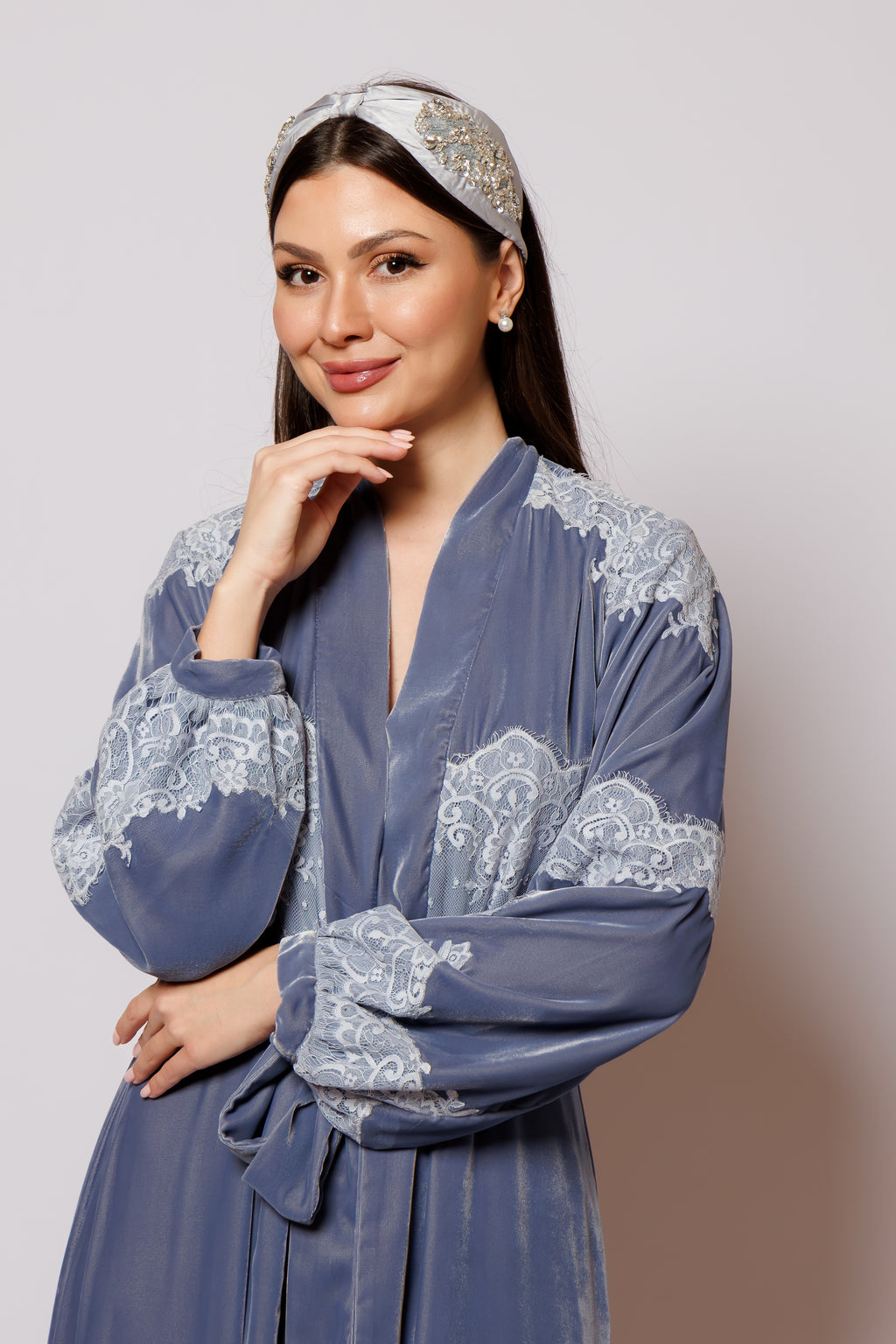 set nightgown velvet