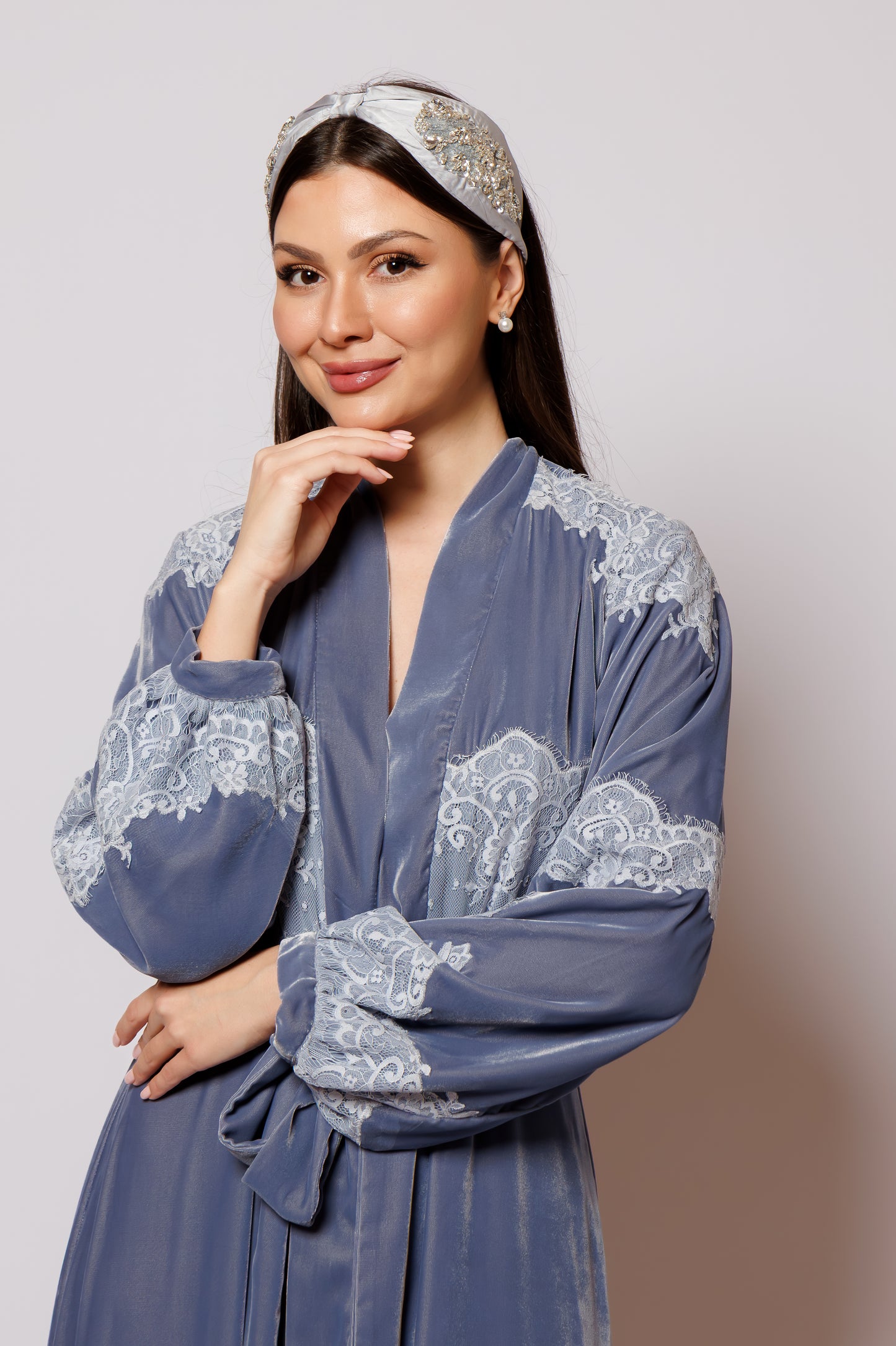 set nightgown velvet