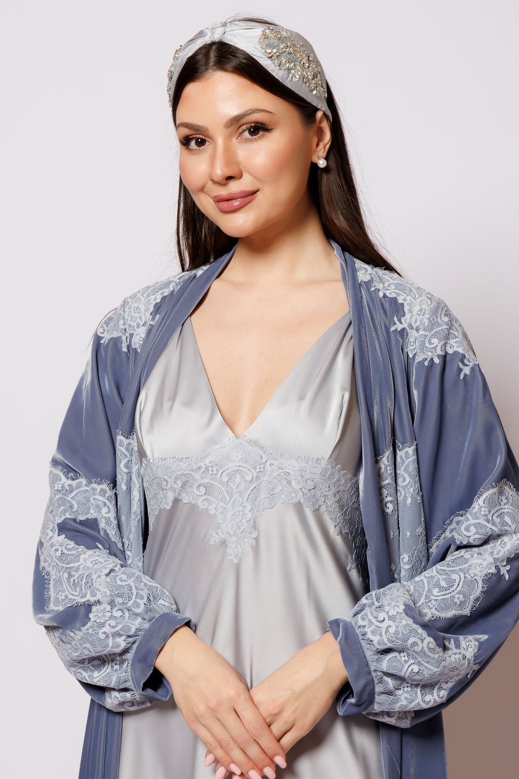 set nightgown velvet