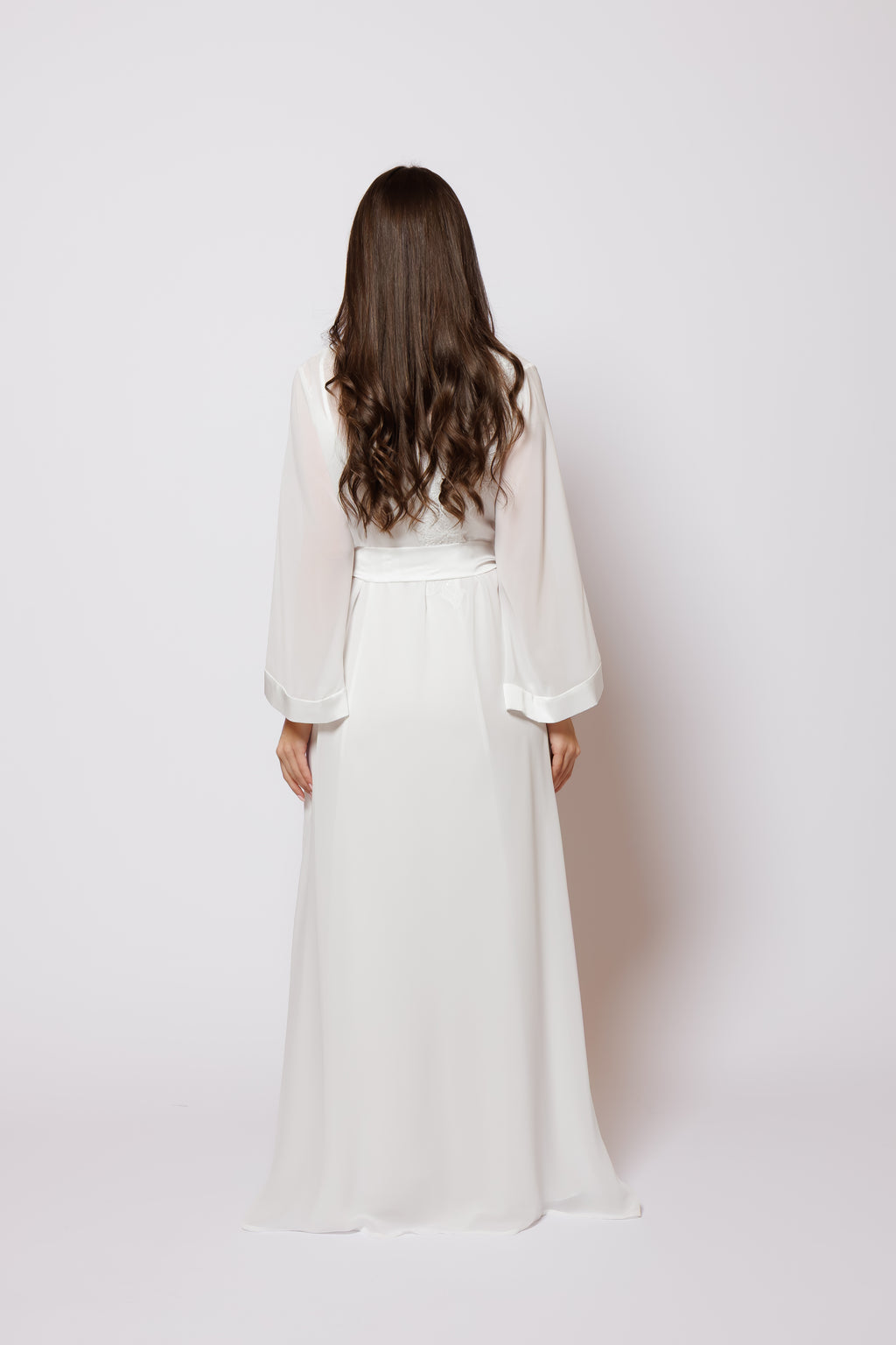 SILK NIGHTY AND ROBE