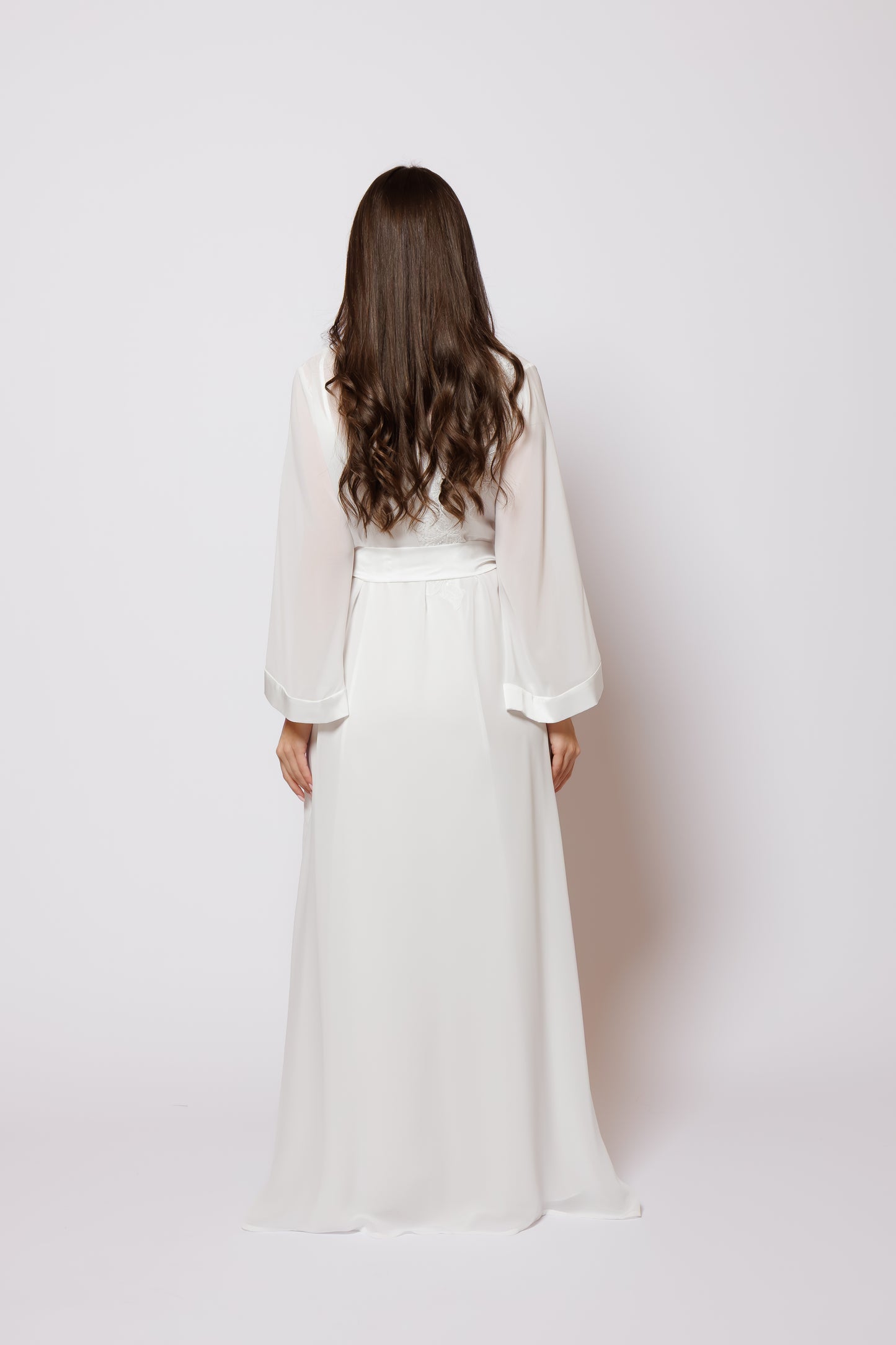 SILK NIGHTY AND ROBE